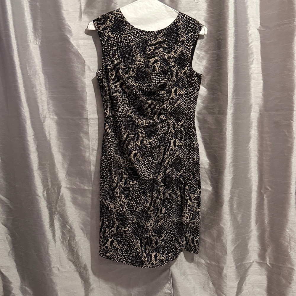 Ann Taylor Snakeskin Printed Dress